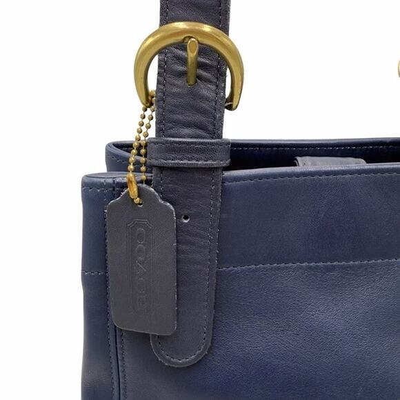 Vintage Coach 4157 Soho Black Leather Buckle Tote | Fall Staple Made in USA EUC - Picture 11 of 12